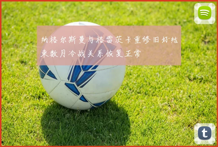 纳格尔斯曼与格雷茨卡重修旧好结束数月冷战关系恢复正常